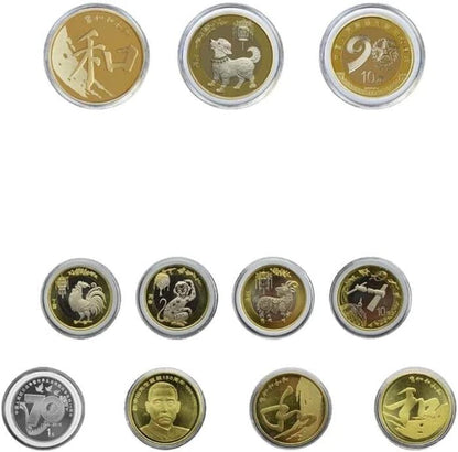 Handmade Coin Resin Mold with 200 Foam Gasket Coin Storage Box Epoxy Casting Mould Coin Collection Craft Tools - Image 3