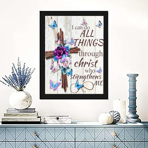 Xylogist Christ Cross Diamond Painting Kits for Adults 12X16Inch - Image 4