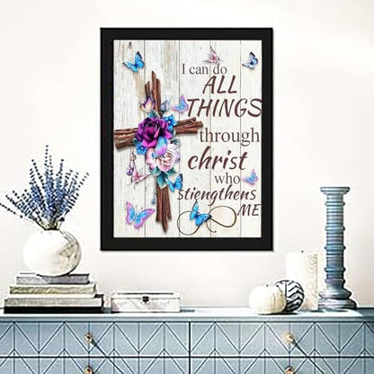 Xylogist Christ Cross Diamond Painting Kits for Adults 12X16Inch - Image 4