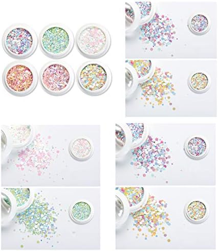 Transparent & Color UV Epoxy Resin Kit 200ML + Choose Any 6 Colors 30ML with 4 Molds 42 Colorful Sequins Holographic Glitter Nacre Pieces for Decoration + Portable UV Lamp for Jewelry Making - Image 7