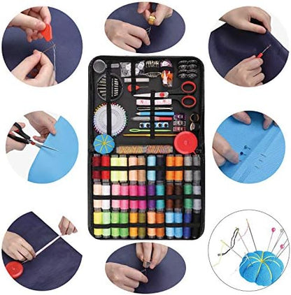 Sewing Kit, 184 Large Premium Sewing Supplies, 38 XL Thread Spools, Suitable for Traveller, Adults, Kids, Beginner, Emergency, DIY and Home Button Repair Kit - Image 6