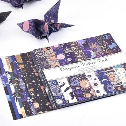 Origami Paper 50 Sheets, 6-Inch Square Double Sided Colored Craft Paper - Image 4