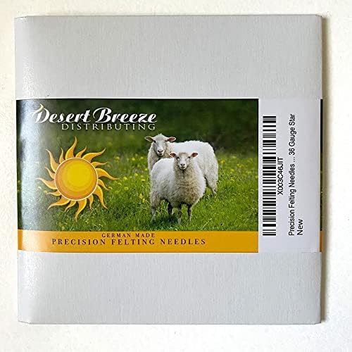 Felting Needles, 36 Gauge Star, Groz-Beckert High Carbon Steel, 5 Pack - Image 4