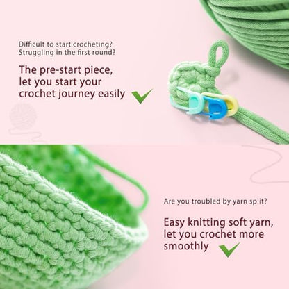 CrochetBox Corgi Dog Crochet Kit for Beginners, Easy Craft for Adults - Image 6