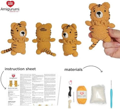 Red Heart Amigurumi Ralph The Tiger Kit - Image 5