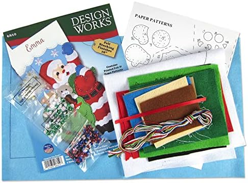 Santa's Toy Bag Felt Stocking Kit - Image 3