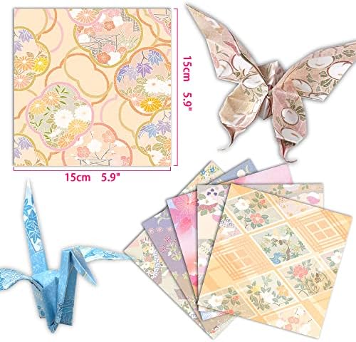 Origami Paper 6x6" Double Sided 12Pack/Set 10Colors Origami Kit,Craft Paper - Image 3