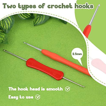 kgxulr Crochet Kit, Little Daisy Knitting Kit, Crochet Kit for Beginners - Image 4