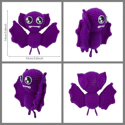 ORIGACH 3 Set Halloween Bat Crochet Kit for Beginners - Image 3