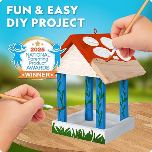 National Geographic Build Your Own Bird Feeder Craft Kit for Kids - Image 3