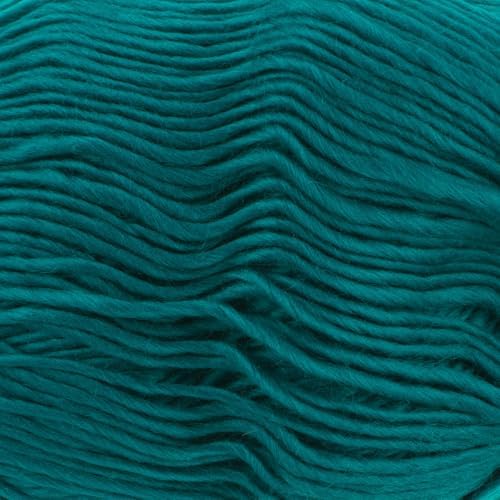 Loops & Threads Facets Yarn - Yarn for Knitting, Crochet, Weaving, and Arts & Crafts - Green & Blue, Acrylic, 3.5 oz - Image 3