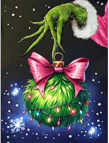 Christmas Paint by Numbers Kit for Adults,Winter Painting by Numbers,DIY Acrylic Paint Kit for Adults Beginners Without Frame,Easy Christmas Adult Paint by Number Kits on Canvas for Decor 16x20inch by Cupmod