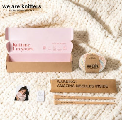 We Are Knitters Himba Snood Kit | Beginner Crochet Gift Kit | Easy Flat Knit Snood for Winter | Relaxing DIY Handmade Gift Set - Image 4