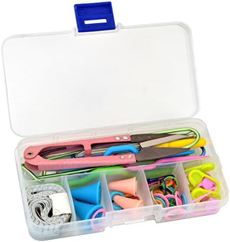 Dxhycc New Basic Knitting Tools Accessories Supplies with Case Knit Kit Lots - Image 4