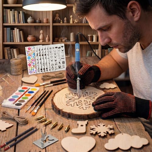 ACRSIKR Gifts for Adults, Wood Burning Kit Craft Gifts Ideas for Adults - Image 5