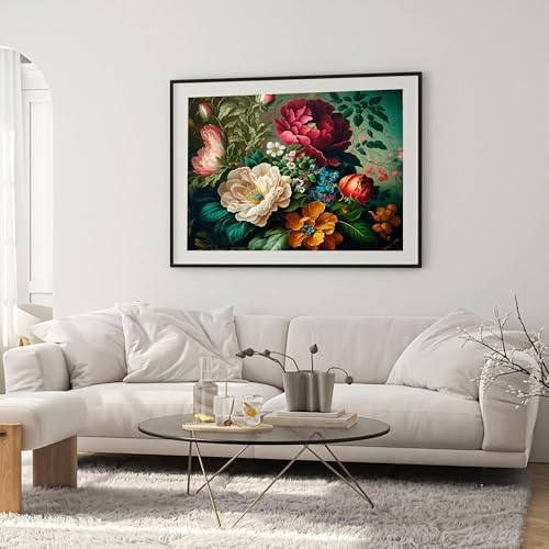 Arttoplus Flower Paint by Numbers Kit for Adults Canvas 16x20 inch - Image 5