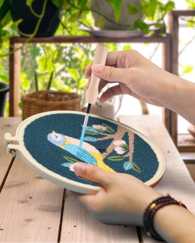 TINDTOP Punch Needle Kits, DIY Punch Embroidery Kits - Image 4