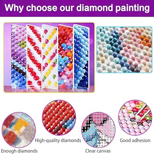 Christmas Diamond Art Kits for Adults, Diamond Art Painting Kits for Adults - Image 5