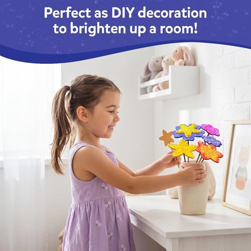 Skillmatics Poke-in Art – Flower Bouquet, Wood Craft Kit, Gift for Kids - Image 5