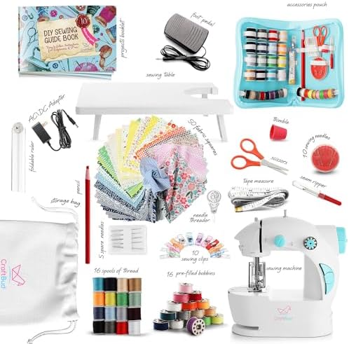 CraftBud Mini Sewing Machine for Beginners, Adults and Kids Sewing Machine - Image 3
