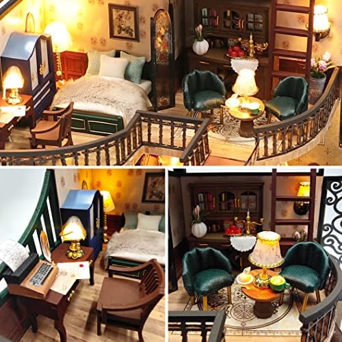 Spilay DIY Miniature House Kit for Adults, Miniature Dollhouse Kit - Image 5