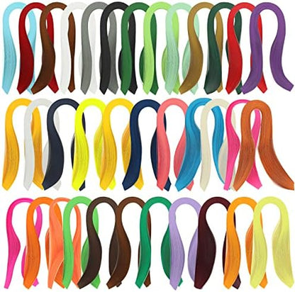 QTLCOHD 35 Colors 4200 Strips Paper Quilling Strips by WelcomeToQTLCOHD