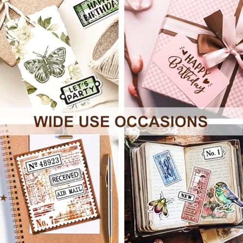 29 Pcs Acrylic Stamps for Crafting Card Making Supplies Set - Image 5