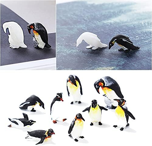 Woohome 3D Resin Moulds & Fillers - 20 Mini Penguin Casting Moulds for Art Resin Crafts & Jewelry Making - Image 6