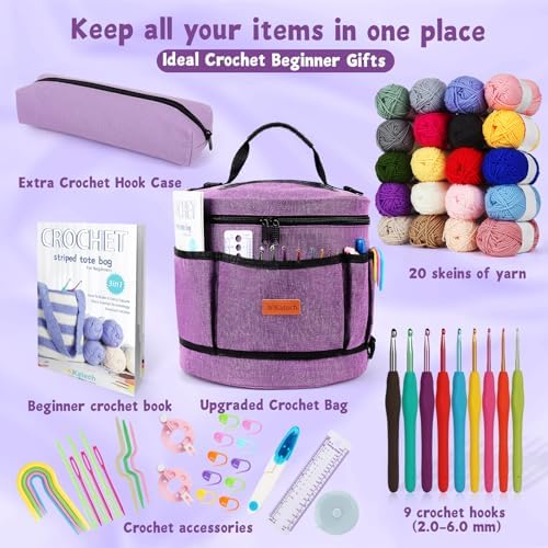 Katech Crochet Kit for Beginners, Adults, Kids Includ Everything You Needed - Image 2