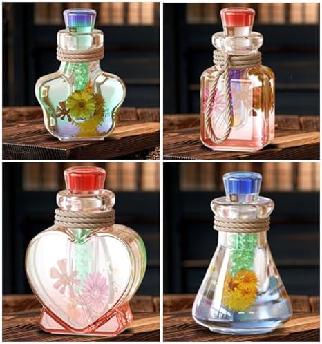 4 PCS Shaker Bottle Resin Molds Bottle Resin Quicksand Molds Silicone Bottle Silicone Molds for DIY Keychain Pendant - Image 7