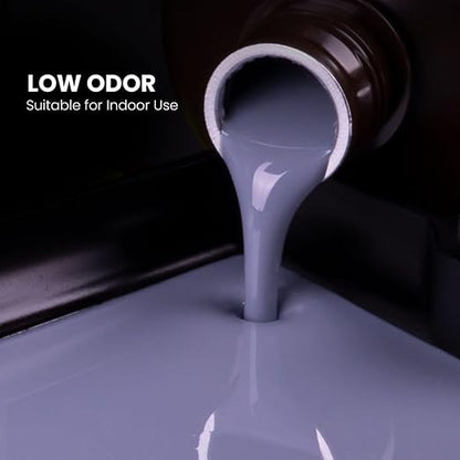ELEGOO Water Washable 3D Printer Resin LCD UV-Curing Resin 405nm Standard Photopolymer Resin for Mars Saturn Jupiter MSLA DLP LCD 3D Printing,3000Gram Ceramic Grey