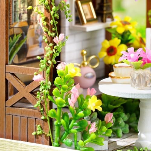YSWOOD WORLD DIY Miniature House Kit, Creative Gift for Adults Teen - Image 4