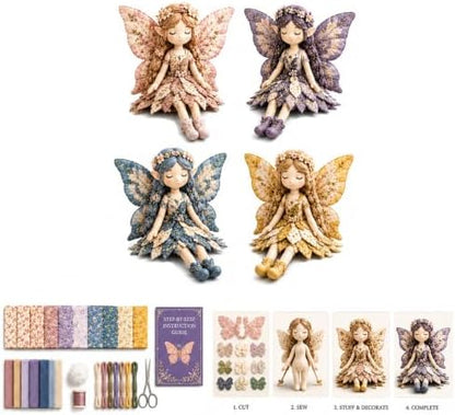 Fairy Patchwork DIY Collection (Butterfly Fairies) - Image 2