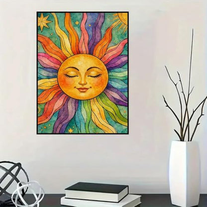 Lophomie Diamond Art Kits for Adults, 5D Sun Diamond Painting Kits 12x16 in - Image 4