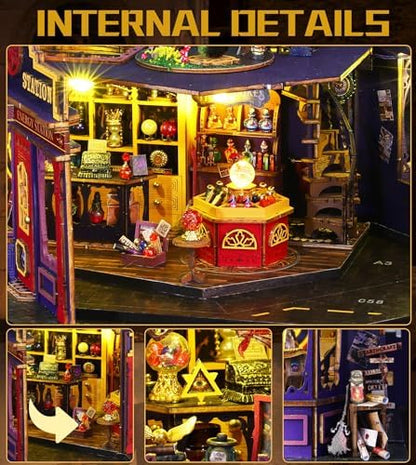 Spilay DIY Miniature House Kit for Adults, Miniature Dollhouse Building Kit - Image 4