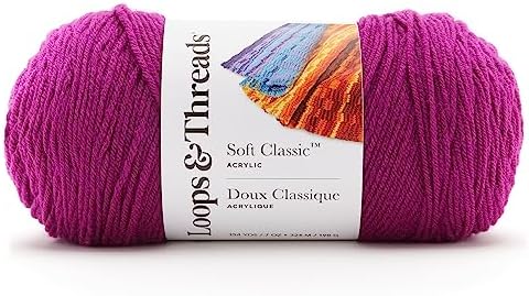 MICHAELS Bulk 12 Pack: Soft Classic™ Solid Yarn by Loops & Threads® - Image 3