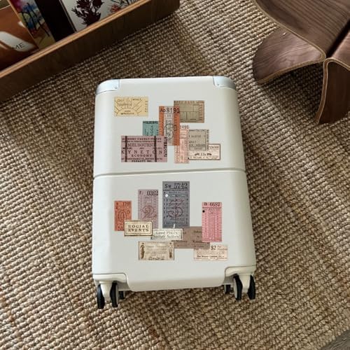 150 PCS Vintage Retro Collage Stickers - Old Tickets & Advertisements Distressed Paper Craft Stickers for Scrapbooking Home Decor Journaling Retro Enthusiasts - Image 6