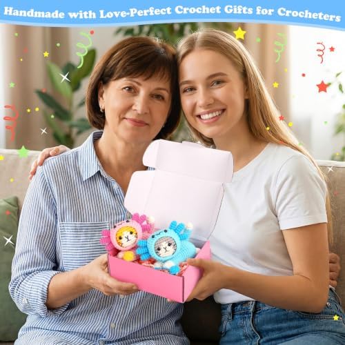 Crochet Kit for Beginners, Axolotl Beginner Crochet Kit for Adults Kid - Image 7
