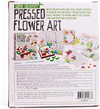 4M Green Creativity Pressed Flower Art Kit, Recycle Flowers Art & Crafts DIY Kit, For Boys & Girls Ages 5+ - Image 2