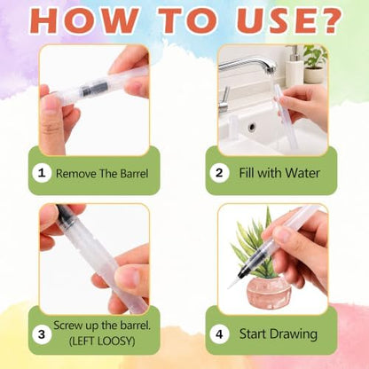 Potted Plants Watercolor Workbook, Cactus and Plant Painting Book - Image 3