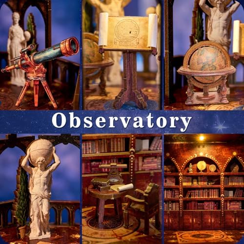 TOYQI Mini House Kit, DIY Miniature Dollhouse Book Nook Kits for Adult - Image 2