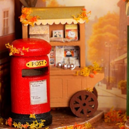CUTEROOM DIY Miniature Dollhouse Kit in Metal Tin-Autumn Moments - Image 6