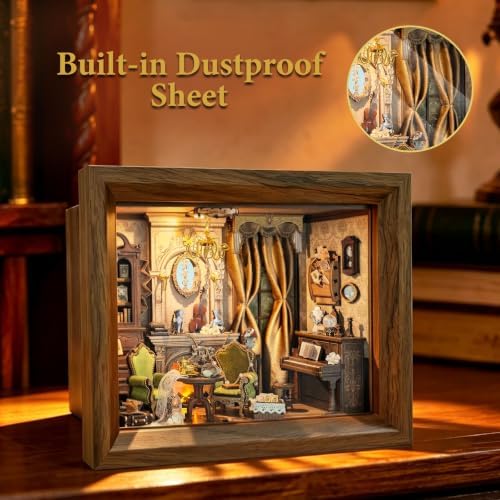Glimmer Hall DIY Miniature House Shadow Box Kit - Image 5