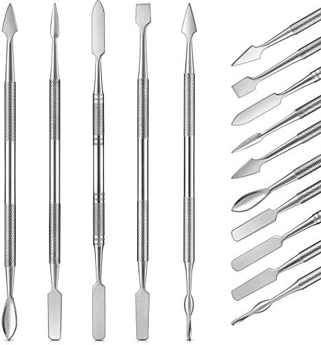 Honoson 5 Pcs Miniature Sculpting Tools, Double-Ended Steel Modeling by Honoson