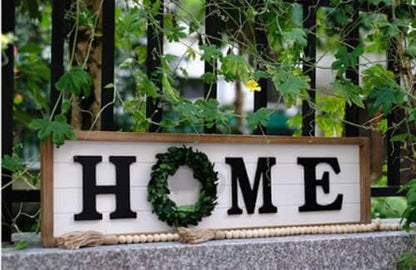 JAJADO Reusable Silk Screen Stencils Home Sign Adhesive Stencils Chalk Mesh Stencils Reusable Screen Print Transfers for Crafts on Wood, Fabric, Pillow, Cup, DIY Home Decor, Christmas Wood Signs - Image 5