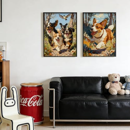 DOTSOPS 5D 4 Pack Dog Diamond Painting Kits for Adults Diamond Art Kits - Image 7