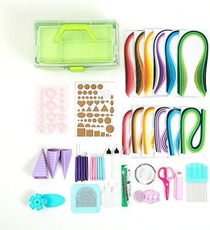 IMISNO Quilling Kit with Paper Crimper,Tools,Strips for Beginners Set - Image 2