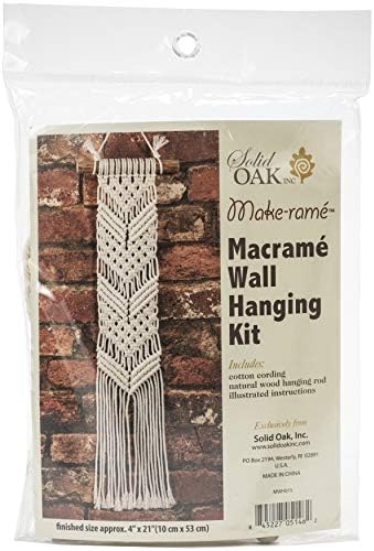 Solid Oak Small Format Macrame Kit-Chevrons by SolidOak