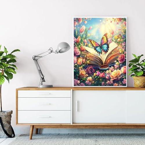 Book Paint by Numbers Kit for Adults, Paint by Number for Adults 16x20 Inch - Image 4