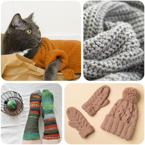 HARFINGTON 3Pcs US Size 19 (15 mm) Circular Knitting Needles, 39 Inch / 100 cm Round Wooden Needle for Handmade Projects DIY Knitting Blankets Socks Hats Sweaters - Image 7